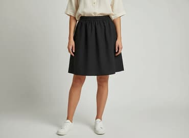 czarne mini spódniczka: Spódnica damska, rozmiar S — 1