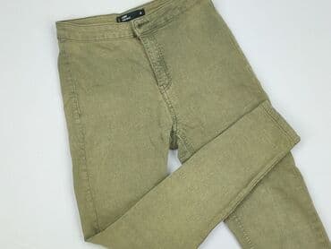 woskowane legginsy z wysokim stanem zara: H&M, Material trousers for women, size S (EU 36) — 1