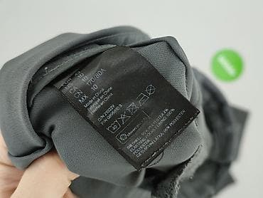 bomber spodnie: H&M, Spodnie materiałowe damskie, rozmiar L — 5