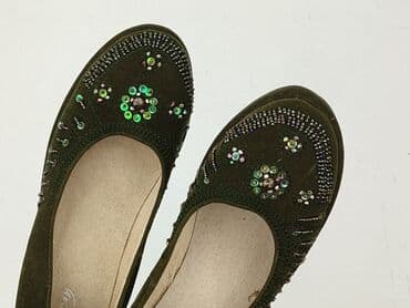 dziecięce trampki na koturnie: Półbuty damskie, rozmiar 40 — 8