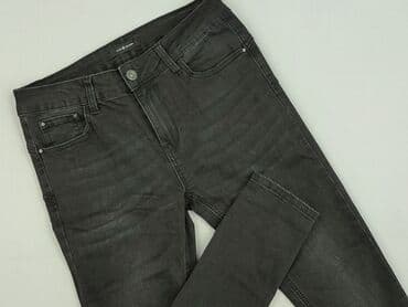 jeansy damskie z kokardkami: Miss bonbon, Jeansy damskie, rozmiar L — 1