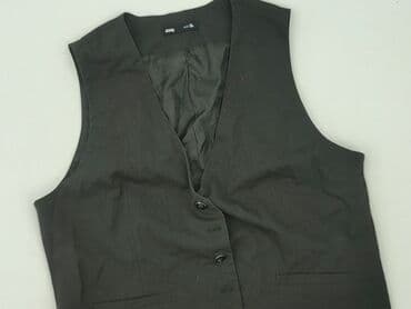 sinsay marynarki męskie: Kamizelka męska Sinsay - Kolor: czarny - Rozmiar z metki: XL - Krój — 1