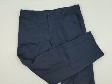 srebrna marynarka do sukienki: Farah, Spodnie dla mężczyzn, XL — 1