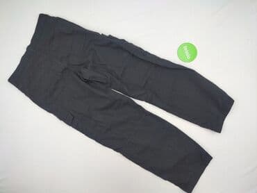 spodnie czarne cargo bershka: H&M, Spodnie cargo damskie, rozmiar M — 4