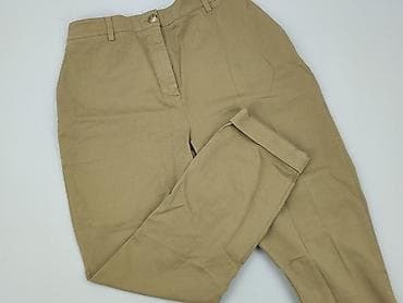 pull on trousers h: Spodnie materiałowe damskie, rozmiar L — 1