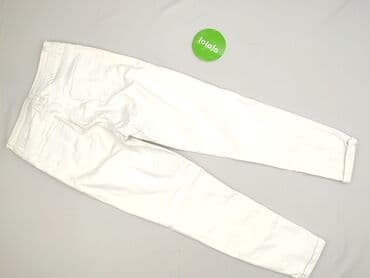 białe damskie jeansy: Jeansy damskie, rozmiar S — 3