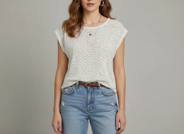 wiosenna koszula: Bluzka damska, rozmiar S — 5