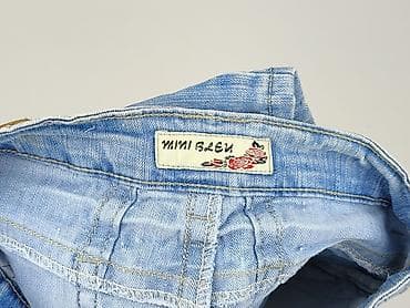 spódnice jeans mini: Denim, Spódnica damska, rozmiar M — 4
