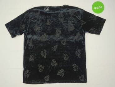 czarne eleganckie bluzki plus size: Bluzka damska, rozmiar XL — 3