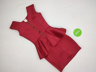 czerwona sukienka pull: Vubu, Sukienka damska, rozmiar XS — 3