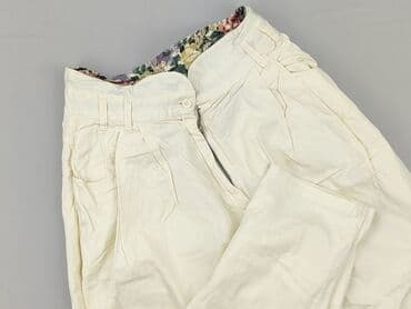 Material trousers for women, size S