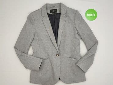 biala marynarka do sukienki: H&M, Marynarka damska, rozmiar M — 2