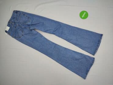 woskowane legginsy z wysokim stanem zara: Jeansy damskie, XS — 3