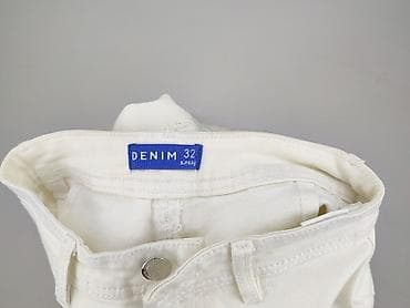 biale jeansy: Denim, Jeansy damskie, rozmiar 2XS — 4