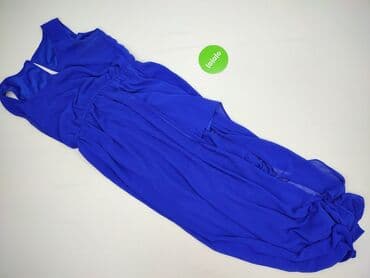 sukienka maxi z rozcięciem na wesele: Sukienka damska, rozmiar S — 3