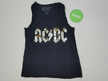 bershka acdc: AC/DC, Top damski, rozmiar S — 3