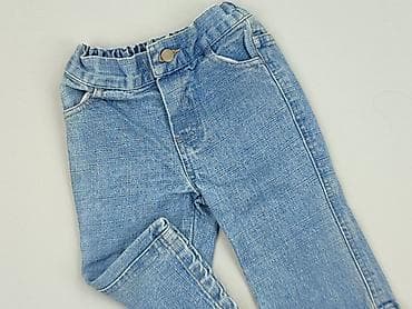 parka c: Spodnie jeansowe, Next, 6-9 miesięcy, stan - Idealny — 1