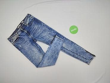 klapki kremowe: Jeansy damskie, rozmiar M — 2