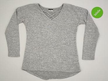 sweter szary: Beloved, Sweter damski, rozmiar M — 2