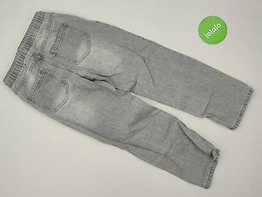 dresy z majtkami: Spodnie jeansowe, KIK, 10 lat, 140, stan - Idealny — 3