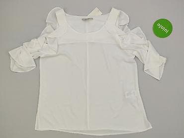 bluza biala: Peacocks, Bluzka damska, rozmiar XL — 2
