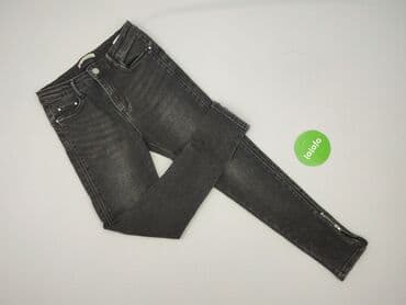 srebrne legginsy: M.Sara, Jeansy damskie, S — 2