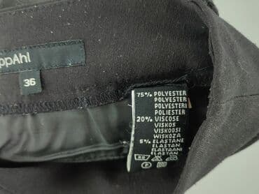 spodnie serduszka by o la la czarne: KappAhl, Spodnie materiałowe damskie, rozmiar S — 5