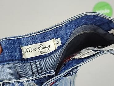 jeansy wysoki stan: Miss Sixty, Szorty damskie, rozmiar M — 5