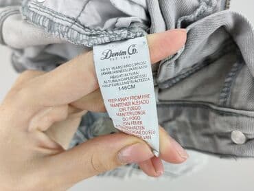 fb jeans: Spodnie jeansowe, DenimCo, 11 lat, 146, stan - Idealny — 4