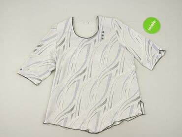 biała bluzka z haftem góralskim: Bluzka damska, rozmiar L — 3