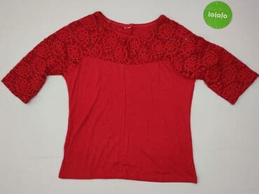 czerwone bluzki koronkowe: Bluzka damska, rozmiar L — 2