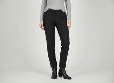 długie spodnie damskie dla wysokich: Spodnie materiałowe damskie, rozmiar M — 5