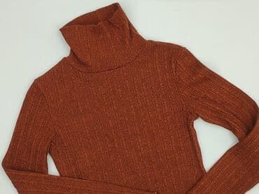 pull and bear sweter w paski: Bershka, Golf damski, rozmiar S — 2