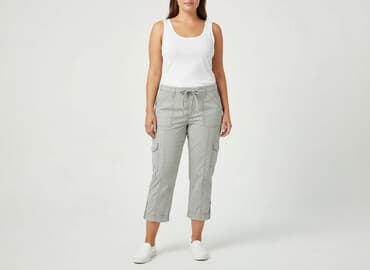 spodnie napapijri: Papaya, Spodnie 3/4 damskie, rozmiar XL — 6