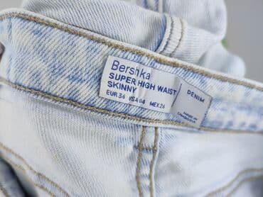 jeansy flare z wysokim stanem zara: Bershka, Jeansy damskie, S — 5