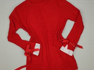 czerwone bluzki eleganckie: Bluzka damska, rozmiar S — 2