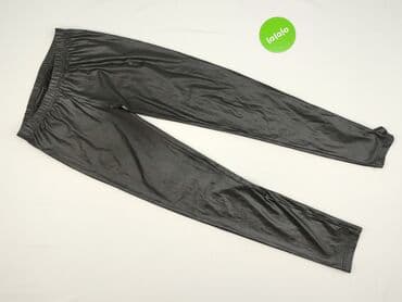 srebrne legginsy: Legginsy Sportowe damskie, L — 2