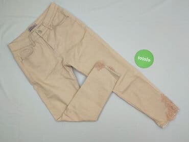 beżowe jeansy damskie: Jeansy damskie, rozmiar M — 2