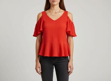 bluzki damskie dopasowane: Bluzka damska, rozmiar L — 7