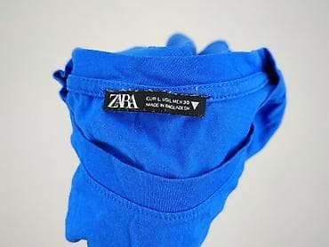 lasocki biale trampki: Zara, T-shirt damski, rozmiar L — 4