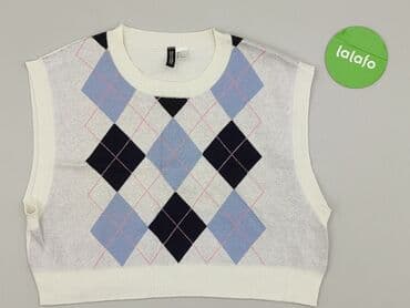 dzianinowa kamizelka h m: H&M Divided, Sweter damski, rozmiar L — 2