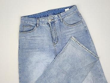 jeansy ecru: Shein, Jeansy damskie, rozmiar L — 1