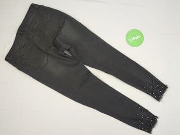 legginsy modelujace push up: Jeansy damskie, L — 3