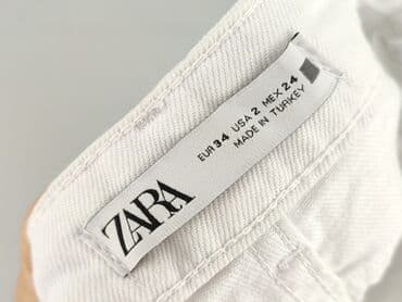 woskowane legginsy z wysokim stanem zara: Zara, Джинси жіночі, розмір XS — 4