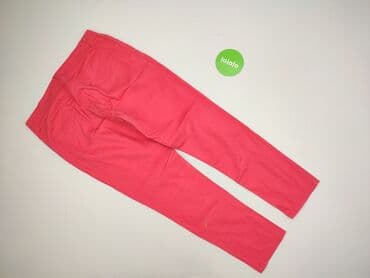 dżinsy w róże: Jeansy damskie, rozmiar M — 4