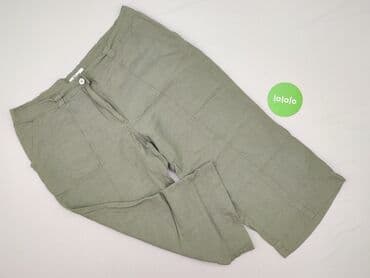 oliwkowe buty: XLNT, Spodnie materiałowe damskie, rozmiar 5XL — 2