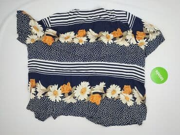 bluzki niebieska: Bluzka damska, 8XL — 3