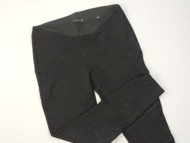 woskowane legginsy z wysokim stanem zara: Zara, Legginsy Eleganckie damskie, rozmiar M — 1