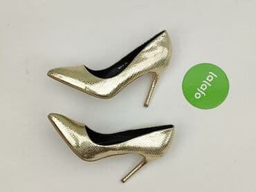 beżowe buty na koturnie ccc: Półbuty damskie, rozmiar 40 — 3