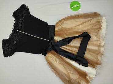 sukienki na wesele z odpinanym dołem: Sukienka damska, rozmiar S — 3